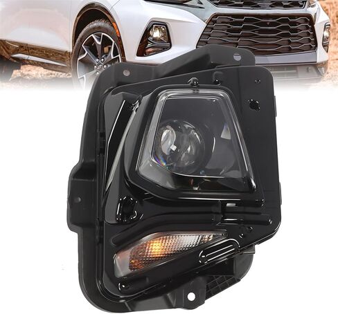 Right Passenger Side Xenon Headlight Assembly Compatible with 2019-2021 Blazer w/Halogen Turning Lamps Replace GM2503492 in Saudi Arabia
