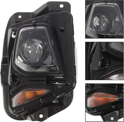 Right Passenger Side Xenon Headlight Assembly Compatible with 2019-2021 Blazer w/Halogen Turning Lamps Replace GM2503492 in Saudi Arabia