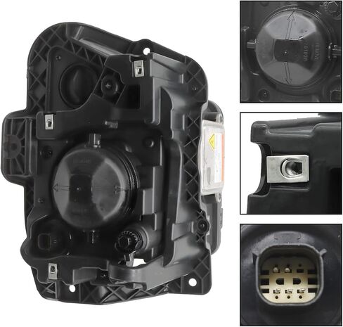 Right Passenger Side Xenon Headlight Assembly Compatible with 2019-2021 Blazer w/Halogen Turning Lamps Replace GM2503492 in Saudi Arabia