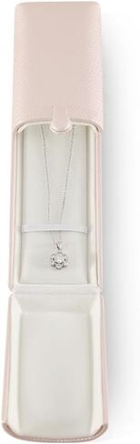 PU Leather Velvet Bracelet Necklace Display Box, Pendant Packing Case, Long Chain Jewelry Storage Box in Kuwait