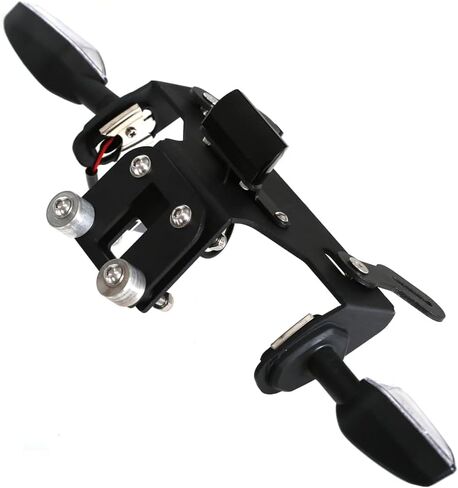 حامل لوحة الترخيص الخلفي Fender Eliminator Tail LED مؤشر LED انعطف إشارة وميض مجموعة متوافقة مع Z800 Z 800 2013-2018 (واضح) in Kuwait