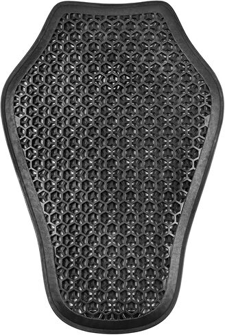 Motorcycle Back Protector, Back Armor with Impact-Resistant Rubber, Lightweight and Breathable 3D Mesh Design, 15.7x10.6 Inches for All Body Types in Saudi Arabia