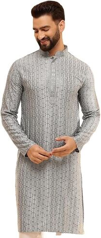 Sojanya (منذ عام 1958 للرجال القطن Rayon اللامع الخيط الترابط فقط Kurta in Saudi Arabia