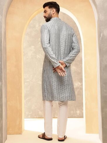 Sojanya (منذ عام 1958 للرجال القطن Rayon اللامع الخيط الترابط فقط Kurta in Saudi Arabia