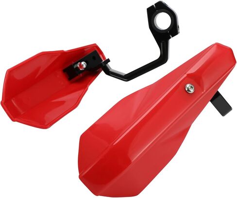دراجة نارية حراس يدوية 7/8 "و 1 1/8" حماية حراسة اليد العالمية لـ CRF 110 CRF125 CRF 70 CRF80 CR 85 XR100 XR80 XR70 SSR110 DIRT PIKE BIKE ATV RED in Kuwait