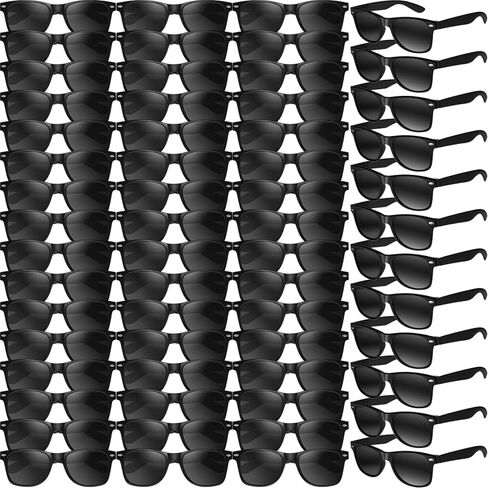 40/100/150 PCS Black Sunglasses Party Favors, Wedding Sunglasses Boys Girls Summer Beach Pool Birthday Supplies in Kuwait