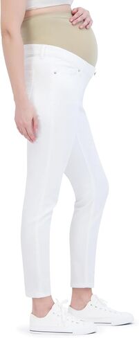 Savi Parker Women’s Maternity Jeans Over The Belly Waistband with Belt Loops in Kuwait