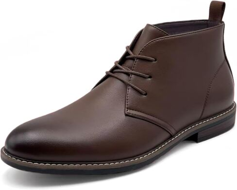 Finishing & Sewing Men's Classic Dress Casual Chukka Boots Lace Up Desert Ankle Boots in Saudi Arabia
