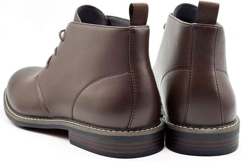 Finishing & Sewing Men's Classic Dress Casual Chukka Boots Lace Up Desert Ankle Boots in Saudi Arabia