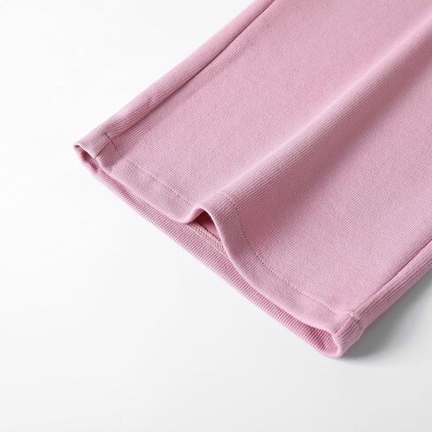 Girls Wide Leg Sweatpants Straight Leg Jogger Sweatpants Kids High Waist Baggy Loose Pants with Drawstring in Kuwait