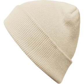 PFFY Beanie for Men Women Soft Winter Beanies Hats Mens Skull Caps Knit Cuffed Hat Darkbeige