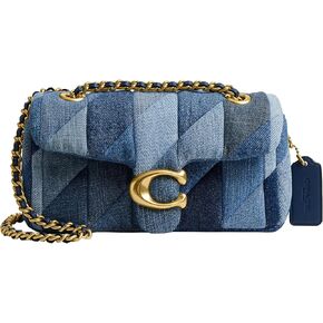 Coach Tabby Shoulder Bag 20 Patchwork, B4/Denim Multi
