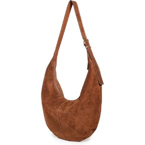 Madewell Women's Suede Essentials Bage Hobo Bag