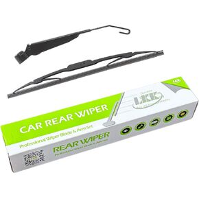 Rear Windshield Wiper Arm Blade Assembly Kit Compatible with Dodge Grand Caravan 2011-2020, Chrysler Town & Country 2011-2016, Ram C/V 2012-2015 Rear Wiper Set