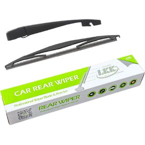 Rear Windshield Wiper Arm Blade Kit Compatible with Jeep Wrangler JL 2018-2024 Rear Window Wiper Assembly Set