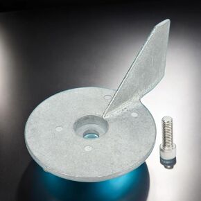 Trim Tab Anode Plate, Outboard Trim Tab Anode Oxidation Resistant 17264T2 Zinc Alloy for Engine