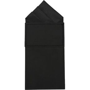 Mens Pre-Folded Pocket Squares on Card Pocket Handkerchief for Suit Accessories