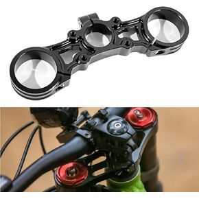 Triple Tree Tree Top Clamp for Surron Light Bee X/S ، Segway X160/X260 Dirt Bike ، لوحات أمامية معدلة للدراجة النارية على الطرق الوعرة لأجزاء Sur-Ron ، تناسب DNM Kke ليس للشوكات الأمامية RST