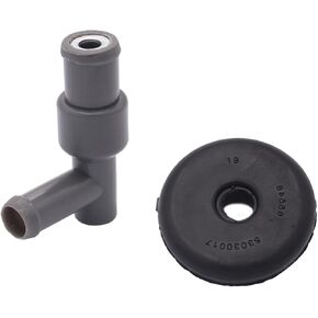 PCV Valve 5175352AA و PCV Grommet 53030017 ، استبدال Dodge RAM 1500 Dakota ، PCV Crank Valve Kit Presention for Jeep Grand Cherokee 5.2L 5.9L