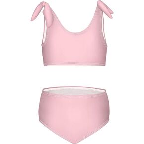 فتيات Tankini ملابس السباحة بدلة السباحة من قطعتين بيكيني الصيف الشاطئ