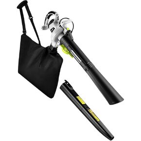 Electric Leaf Blower Vacuum Mulcher: DEKOPRO 12 Amp 3 in 1 Electric Leaf Blower Corded Lawn Care Tools, Leaf Vacuum and Mulcher, 40L Leaf Collector Bag with Shoulder Strap for Yard, Garden, Patio