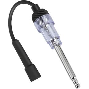 Car Inline Spark Plug Tester, Auto Straight Boot Ignition Coil Armature Diagnostic Detector Tool with Light, Vehicle Exterior Accessories, Universal for SUV, Lawnmower, Motorcycles