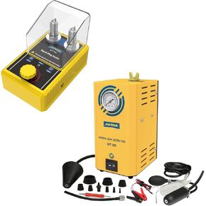 Automotive Leak Detector Tool Cars Leak Locator Tester Car Pipe Leakage Tester Support Evap Car Spark Plug Tester,Automotive Engine Ignition Plug Analyzer 110V