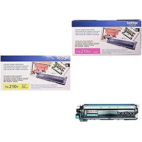 Brother Genuine TN210Y Color Laser Yellow Toner Cartridge, (Package May Vary)