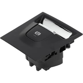 Brake Button Parking Switch No.95B927225A Parking Brake Control Switch for Porsche Macan 2015-2021 Plastic Black