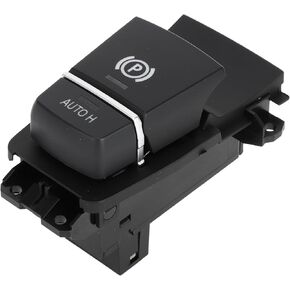 Brake Button Parking Switch No.61319385029 Parking Brake Control Switch for BMW 320i 530i 640i Plastic Black