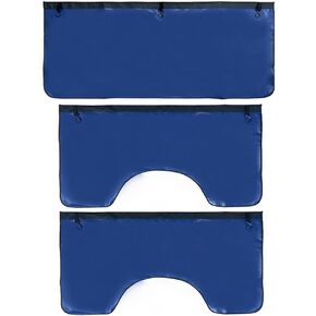 Icweimei 3pcs مجموعة أغطية الحاجز للميكانيكا الميكانيكية الميكانيكية مغناطيسية غلاف الحاجز حصيرة حصيرة الواقية لصيانة السيارات إصلاح حجم العمل l
