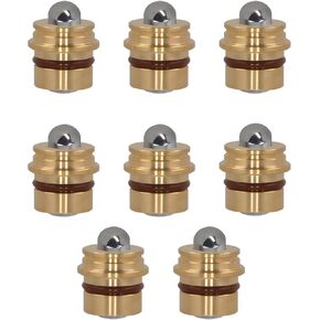 maXpeedingrods 8PCS Joystick Control Plungers for Caterpillar CAT 226B 232B 236B 242B 246B 247B 248B 216 226 232 236 242, Valve Plunger Kit 289-8451 2898451 CA2898451