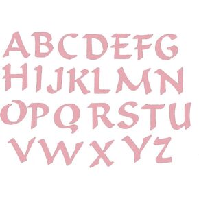 مجموعة حروف لباد ذاتية اللصق - أسود in Kuwait