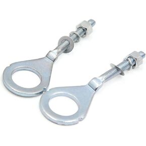 2pcs 18mm dia Hole Silver Tone Tone Metal Bux LaseSt