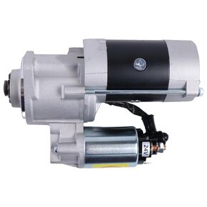 24V 11T Starter Motor 18245 34466-03101 34466-20102 Compatible with Mitsubishi Engine S4E S4S S4F Forklift FD-10 FD-14 FD-15 FD20 FD-25 FD-30 FD-35A
