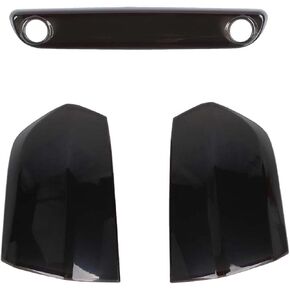 JeCar Smoked Tail Light Cover 3rd Third Brake Light Cover Trim Guards for 2011-2014 Chrysler 300/300C