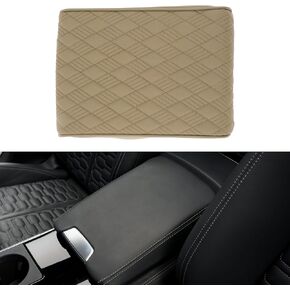 Motoforti Universal Center Console Cover Car Armrest Cover Middle Console Cover Lid for Most Vehicle SUV Car Sedan 12.60"x8.27"x1.97" Black Napa Leather in Saudi Arabia