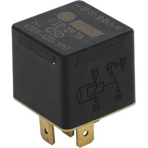 Multi-Purpose Automotive Relay - Car Changeover Mini Relay - 24V 20/10A 5 Pin for MAN Vehicles Plastic Black - 1 Pc
