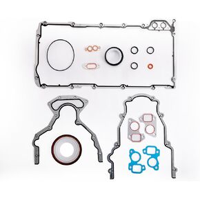 مجموعة Kax Lower Gasket مجموعة 4.8L 5.3L 6.2L OHV LS3 لشيفروليه قابلية للتنفيذ مع GMC لبيك 2008-2011 ، مبعوث تاهو سييرا يوكون سيلفرادو 1500 ضواحي 1500