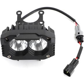 AUTOVIC 4 Inch Headlight Kit for Sur-Ron Segway X260 Talaria Sting R MX4 White LED Headlamp Motorcycle Dirtbike Light Bar with Headlight bracket Plug and Play