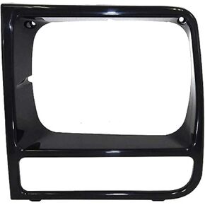 I-Match Auto Parts الأمامية السائق الأيمن يتبع غطاء الإطار الأمامي ، Gloss Black ، لعام 1997-2001 Jeep Cherokee ، 5em73zzzab CH2512156