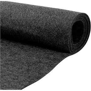 78"x40" Underfelt Carpet for Car, High Grade Felt Fabric Durable Underfelt Car Subwoofer Carpet Liner, Automotive Trunk Liner Felt Roll for Speaker RV Truck Marine Boat Home