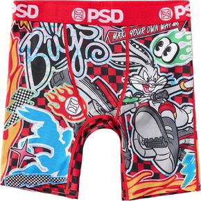 PSD Youth Boy's Looney Tunes Boxer Briefs - Breathable and Supportive Kids Underwear with Moisture-Wicking Fabric