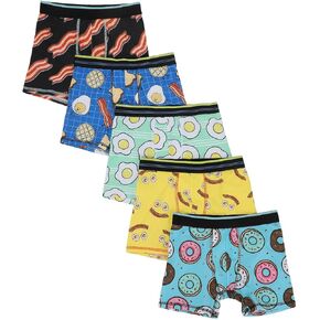 Bioworld Toddler Boy's to Youth Boy's 5-Pack Boxer Briefs