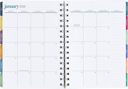 Erin Condren Inspired Collection A5 Weekly Meal Planner, Includes Shopping List Trackers in Kuwait