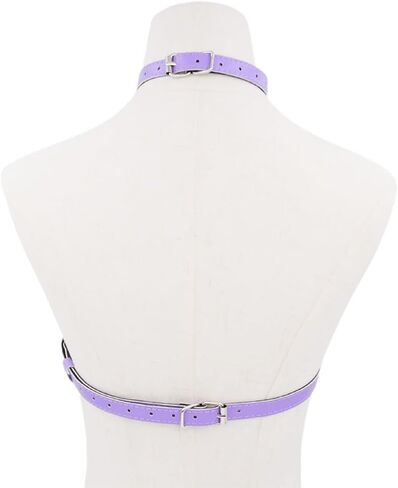 Women’s Sexy Leather Lingerie Accessories - Adjustable Sheer Corset -Perfect for SM Play in Saudi Arabia