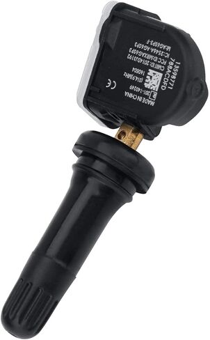 13598771 315MHz Preprogrammed Tire Sensor Compatible with Chevy GMC &Other GM Vehicles- Silverado Tahoe Sierra Yukon Escalade, Snap-in Tire Pressure Monitoring System (TPMS) Sensor Rubber Valve Stem in Saudi Arabia