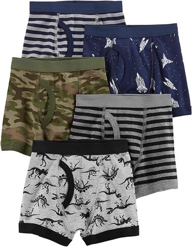 Carter's Boy's 5-Pack Cotton Boxer Briefs in Saudi Arabia