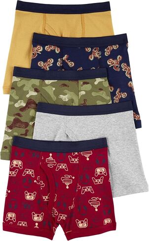 Carter's Boy's 5-Pack Cotton Boxer Briefs in Saudi Arabia