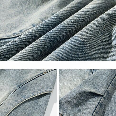 Men Casual Baggy Jean Shorts 2025 Summer Loose Fit Harajuku Denim Jorts Y2K Clothes Vintage Alt Emo Grunge Streetwear in Saudi Arabia